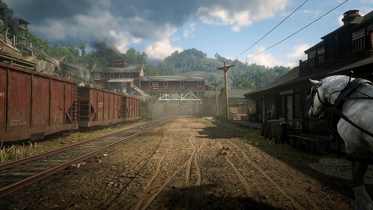 Red Dead Redemption 2 | Silent Stroll from Van Horn to Willard’s Rest (No HUD)