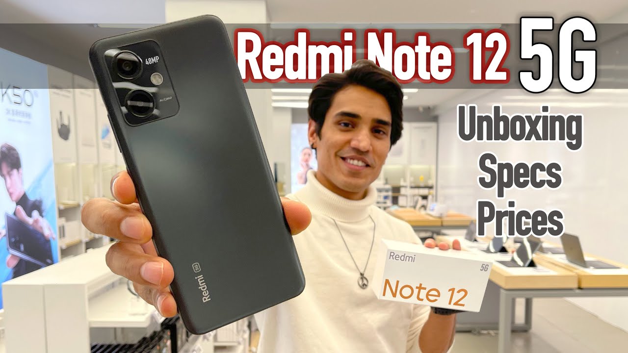 Redmi Note 12 5G with 6.67″ FHD+ 120Hz AMOLED display, Snapdragon 4 Gen 1,  5000mAh battery launched in India starting at Rs. 17999