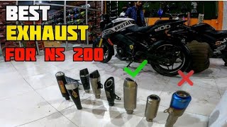 best exhaust for NS200