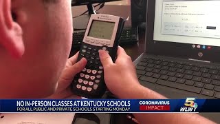 All Kentucky schools, public and private, ordered to move online starting Monday screenshot 1