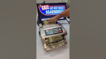 Premium Note Counting Machine In Delhi #shorts #premium #notecounter #notecountingmachine #technical