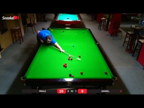 Gran Klub - Snooker Table 1 - Live Streaming by SnookerON.com billiards table size