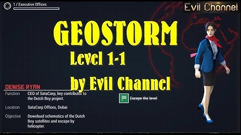 Geostorm Walkthrough Level 1 Dubai| Riddle Game Android| New game 2017