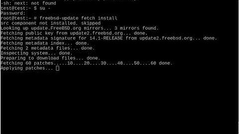 02-1 Keep Your System Safe: Applying Security Updates in FreeBSD 14.1-RELEASE