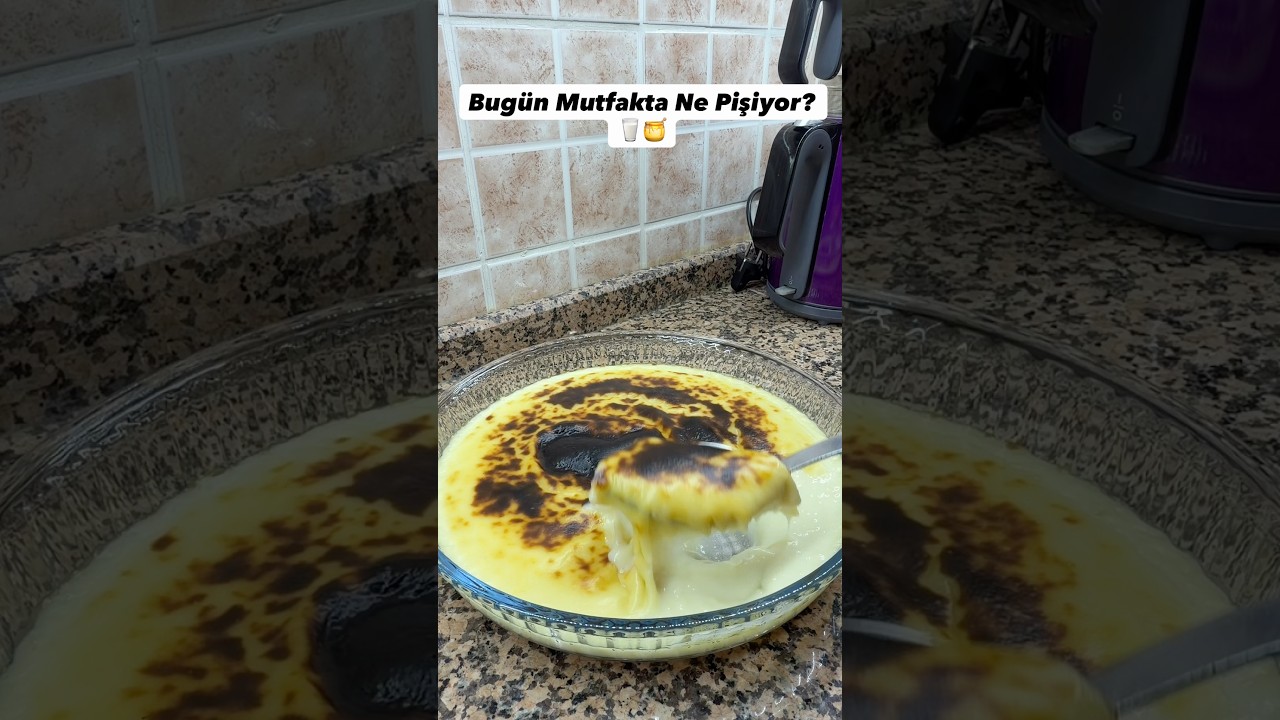 Evdeki Malzemelerle Çok Pratik ve Lezzetli Bir Tatlı| SÜT HELVASI