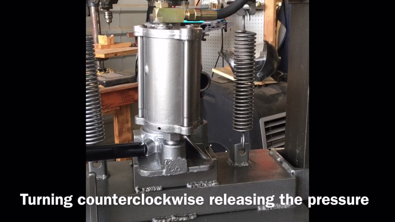 Leather clicker press YouTube