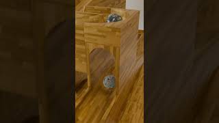 Day 4 Learning Blender  #blender3d #rigidbody #oddlysatisfying #blendertutorial #blenderanimation