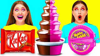 Défi De La Fontaine À Chocolat | Cuisine Savoureuses Hacks par BaRaFun Challenge