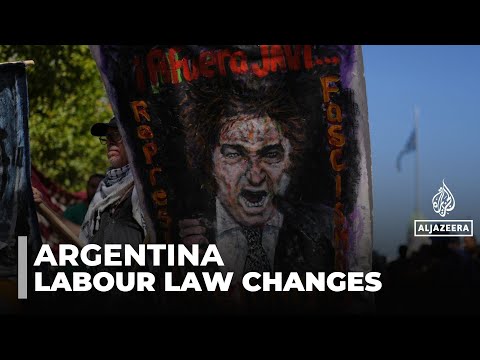 Argentina labour reforms: Congress approves controversial changes