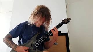 Skeletal Remains "Dissectacy" (guitar cover) - The 365 Riff Challenge - Day 132