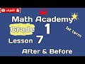  Primary 1 - lesson 7 - After & Before 