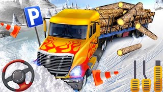 Ice Road Truck Parking Sim - Offroad Cargo Transport Driving 3D - Gameplay Android IOS screenshot 3