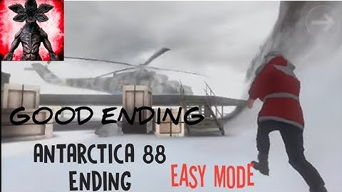 Antarctica 88 Radio tower + helipad gameplay ENDING easy MODE