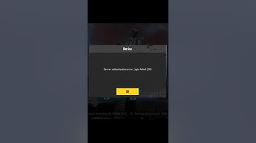 Server Authentication Error Bgmi ! Bgmi Not Open Problem | Server Authentication Error Failed