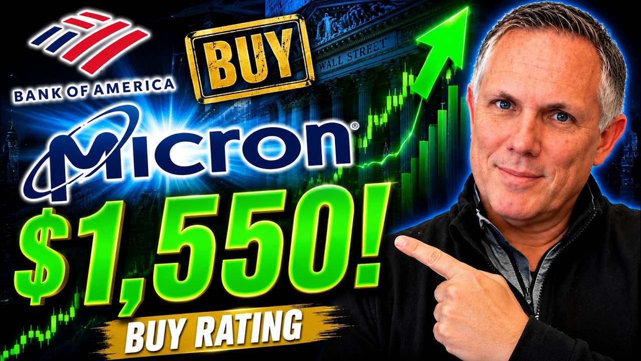 Bank Of America - FULL ENDORSEMENT Of Micron! BUY RATING: $1550!
