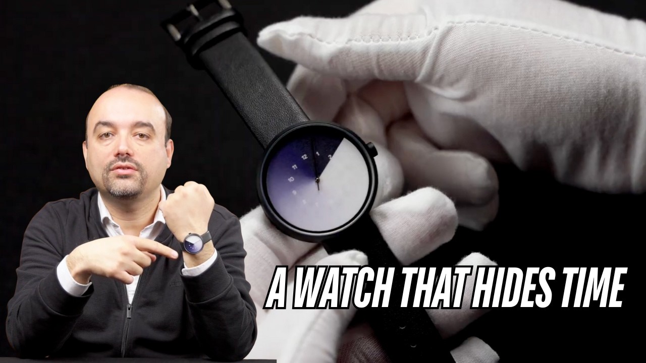 This Watch Hides Time to Help You Live in the Moment - YouTube
