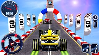 Formula Ramp Car Stunts Simulator 2021 - GT Impossible Car Racing 3D - Android GamePlay screenshot 2