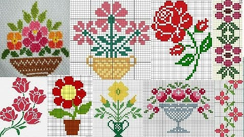 Cross stitch graph patterns | dusuti graph designs | easy graph patterns | knitting graph patterns