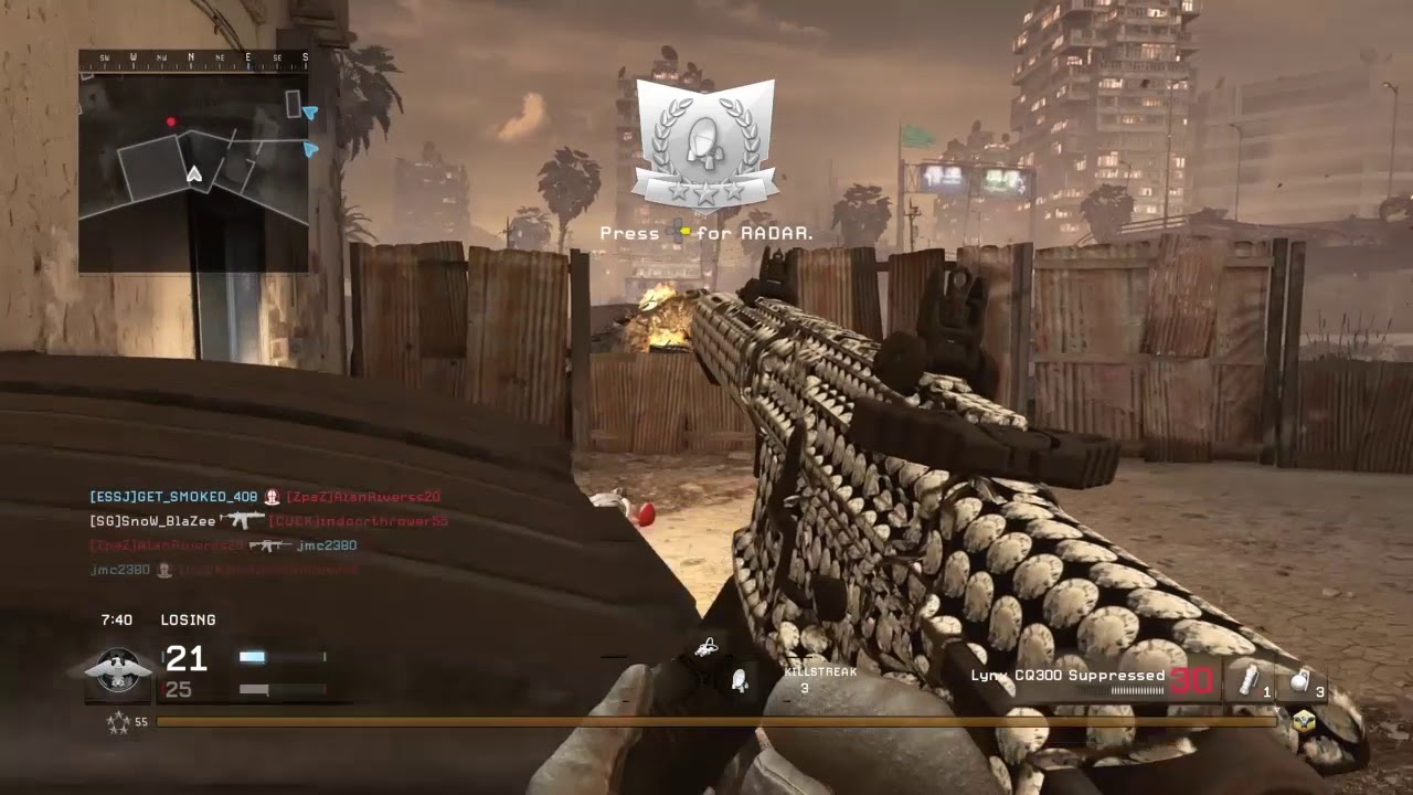 Cod remastered lynx kill feeds OP - YouTube