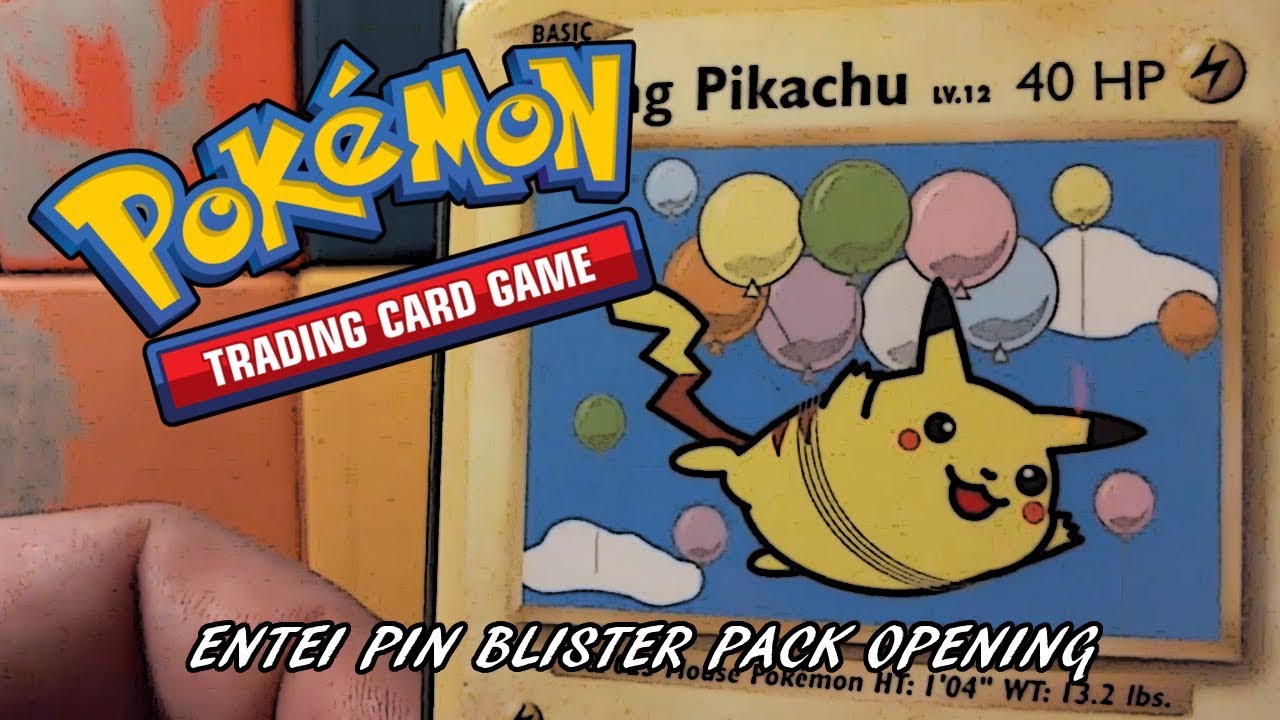 "Secret Rare" || Entei Pin Blister Pack Opening || Pokemon TCG