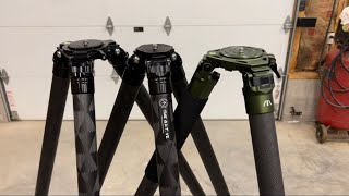 Tripod Comparison - Two Vets QDT, QDT V2, Fatboy Traverse