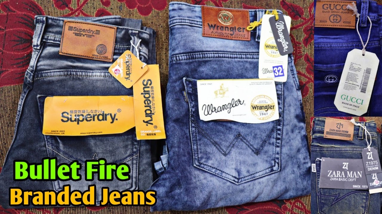 Bullet Fire Branded Copy Jeans in Cheap 