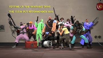 SFM - Using the Team Paintable Skins - Recommended