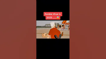 The Simpsons Predicting The Futures Of 2023 😰 (Zombie Virus) #shorts