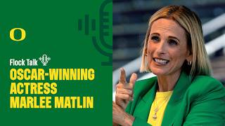 Duck Mom and Oscar-winning Actress Marlee Matlin I Flock Talk