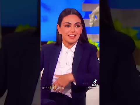 Ashton Kutcher mocks Mila Kunis #shorts