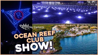 Ocean Reef Club Drone Show in KEY LARGO
