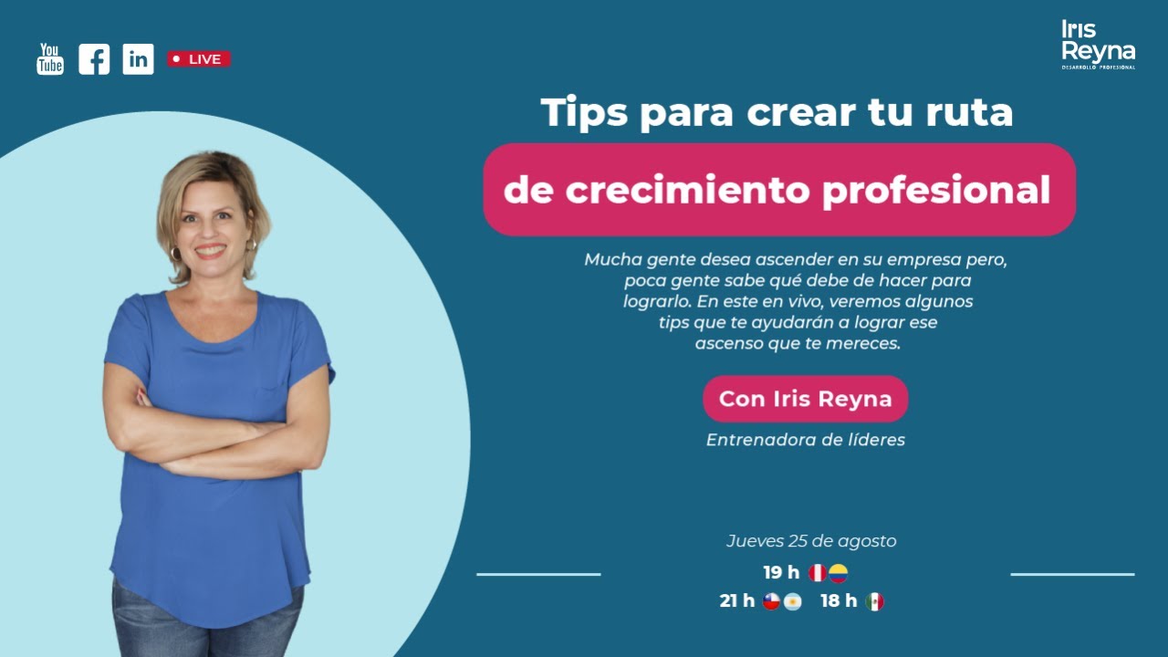 Tips profesionales en vivo