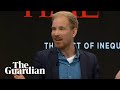 Rutger Bregman tells Davos to talk about tax: 'This is not rocket science'