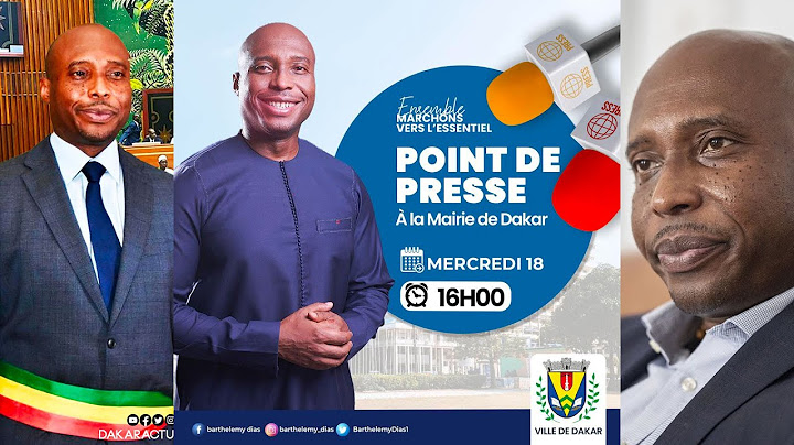 [🔴 DIRECT ] Mairie de Dakar : la police va-t-elle « encore » interdire le point de presse de Barth?