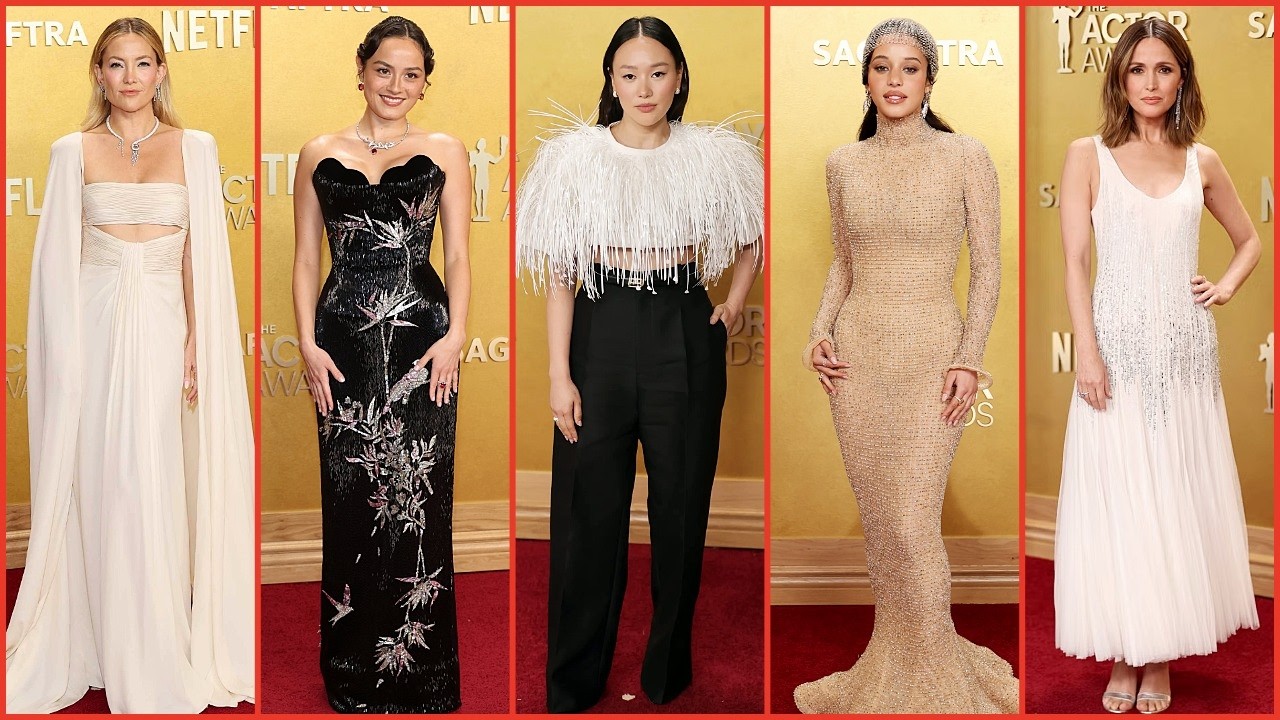 Top 8 Best Dressed Celebrities at SAG’s Actor Awards 2026!