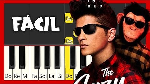 Bruno Mars - The Lazy Song - TUTORIAL PIANO FÁCIL - EASY PIANO