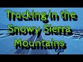 Trucking in the Snowy Sierra Mountains