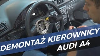 Demontaż Poduszki Powietrznej I Kierownicy W Audi A4 B6 / B7 - Youtube