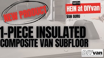 Ford Transit Floor 1 Piece Composite Insulated Van Subfloor!
