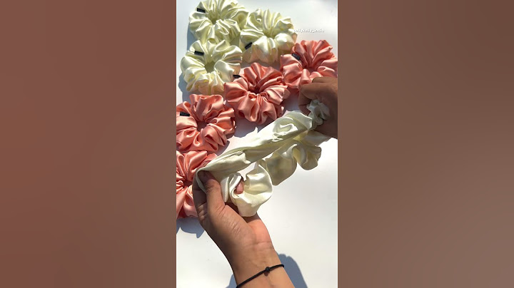 Hair accessories small business selling on amazon E-commerce business #trending #scrunchies #fashion