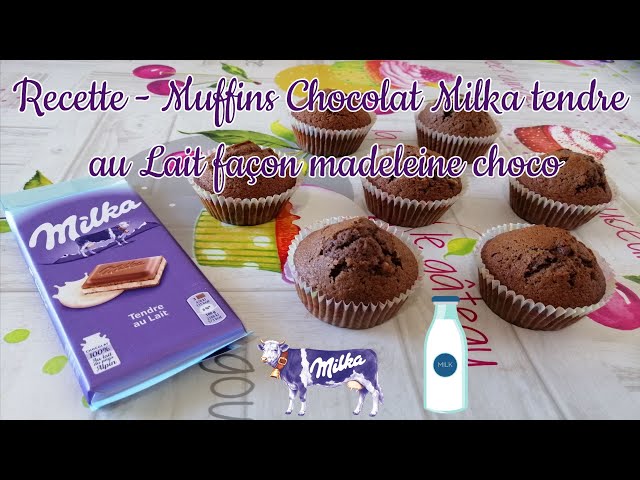 Muffins, cookies, crèmesLe plein de gourmandise avec ces recettes au chocolat  milka