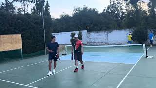 Torneo de Pickleball Cotacachi agosto - W. Arellano y C. Pérez vs Pato Coronel y Luis Toledo grupos 