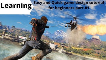 Easy and Quick game design tutorial for beginners part 01