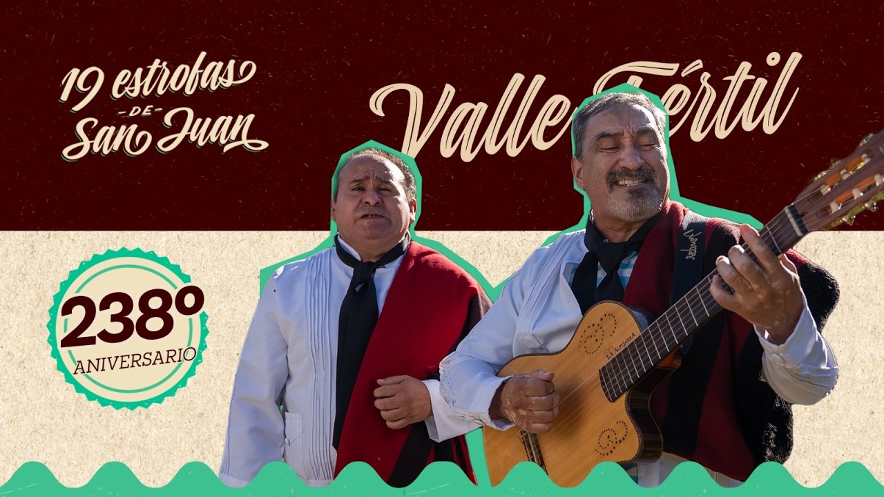 238° aniversario de Valle Fértil, en 19 estrofas