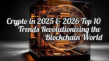 Crypto in 2025 & 2026 // Top 10 Trends Revolutionizing the Blockchain World