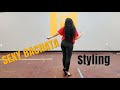 Ladies Bachata Styling part 3 - forward/back basic with hair comb