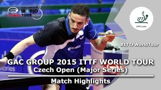 Czech Open 2015 Highlights: FREITAS Marcos vs YOSHIMURA Maharu (1/2)