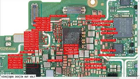 VIVO IQOO Z6X In Out Voltes Power Shot Problem Ways Hardware Solution #borneoschematic #gsmstore #bo
