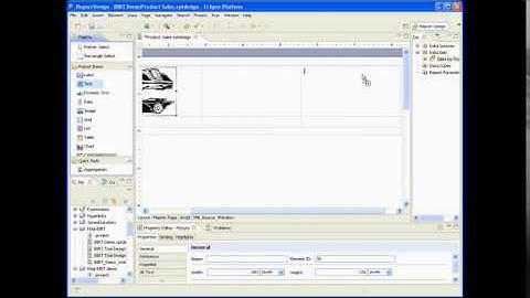 BIRT Report Designer Tutorial Demo   Part 1