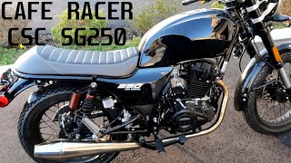 Best Beginner Motorcycle under $2500 CSC SG250 Cafe Racer